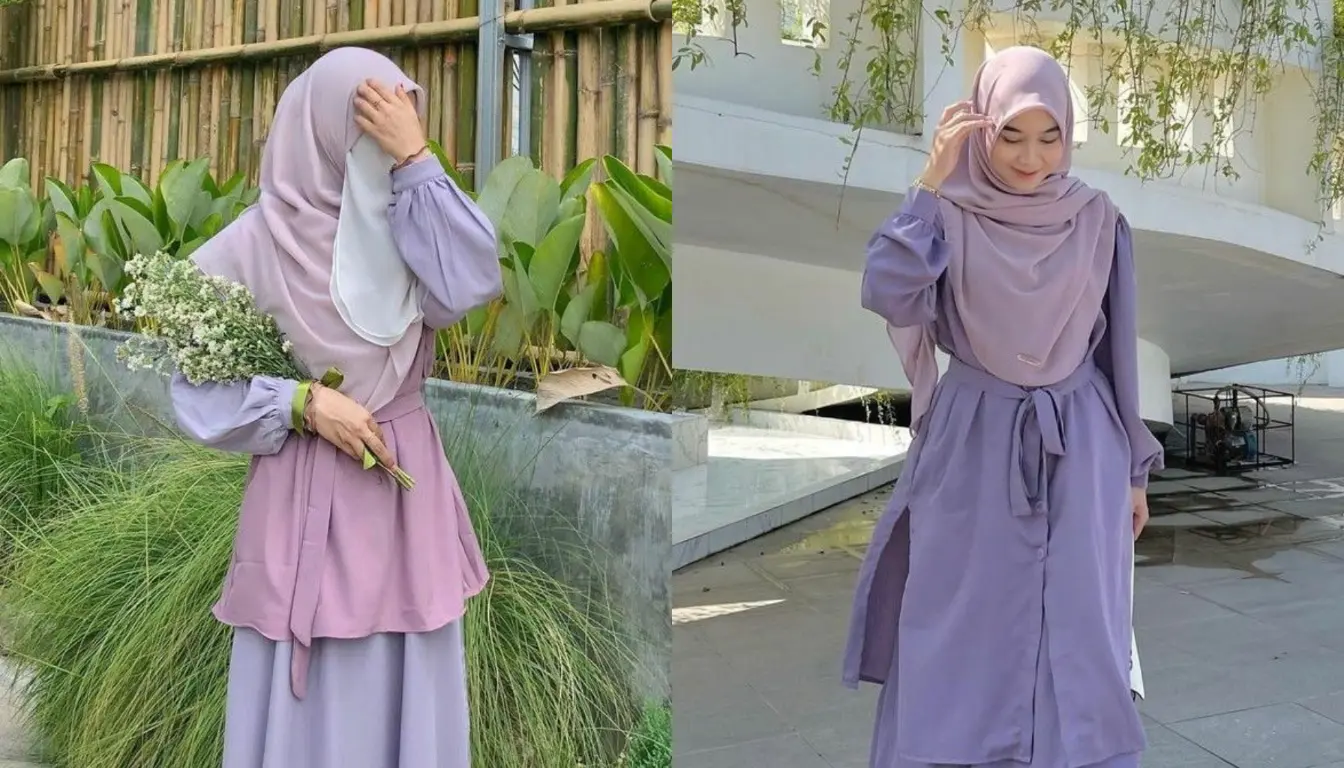 Perpaduan Taro dan Dusty Purple Perpaduan Taro dan Dusty Purple