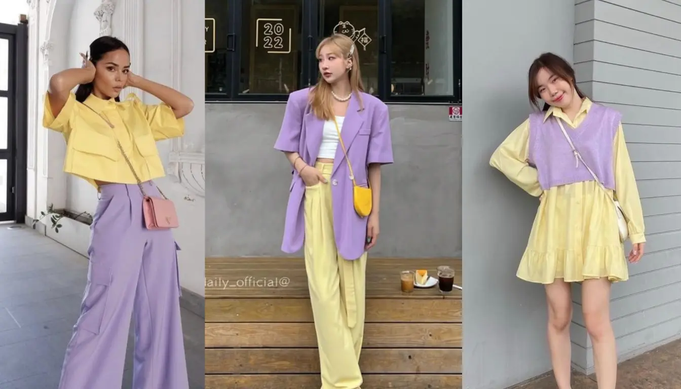 Perpaduan Taro dan Kuning Perpaduan Taro dan Kuning