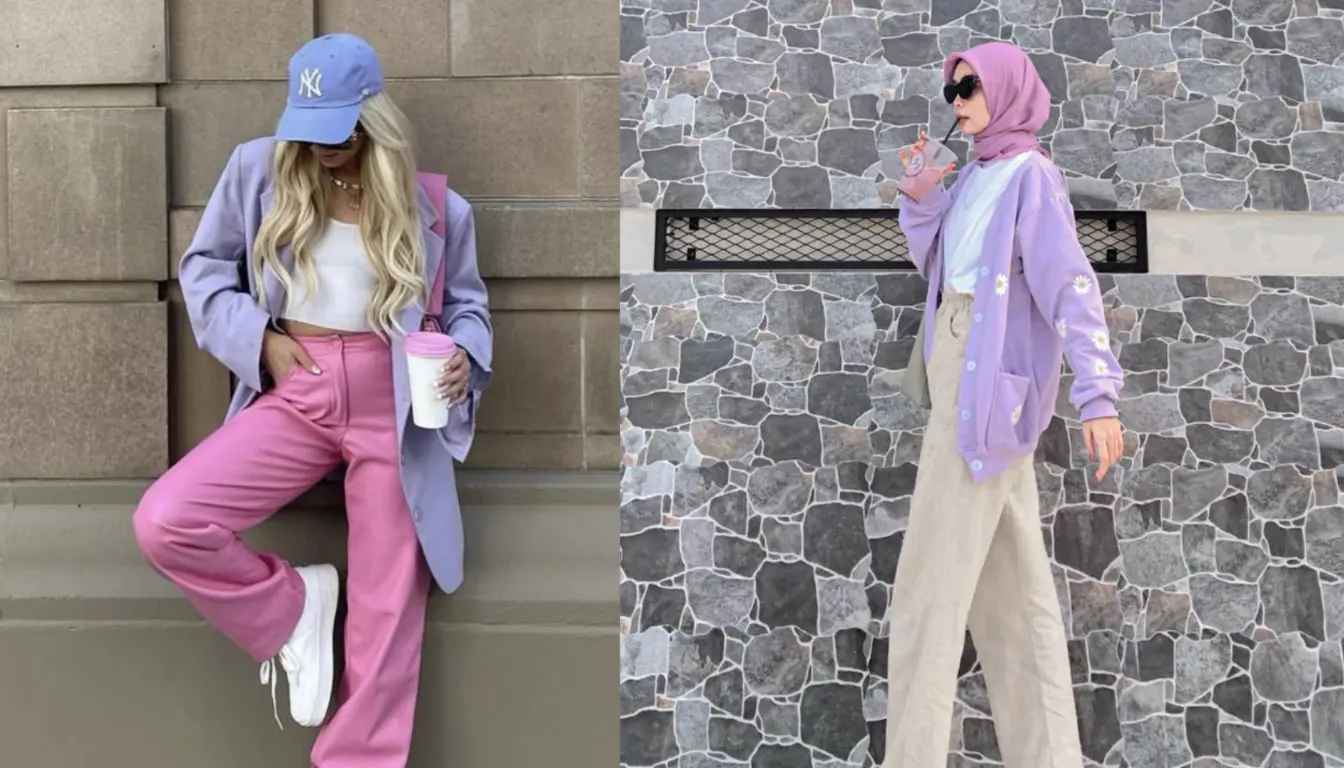 Perpaduan Taro dan Pink Perpaduan Taro dan Pink