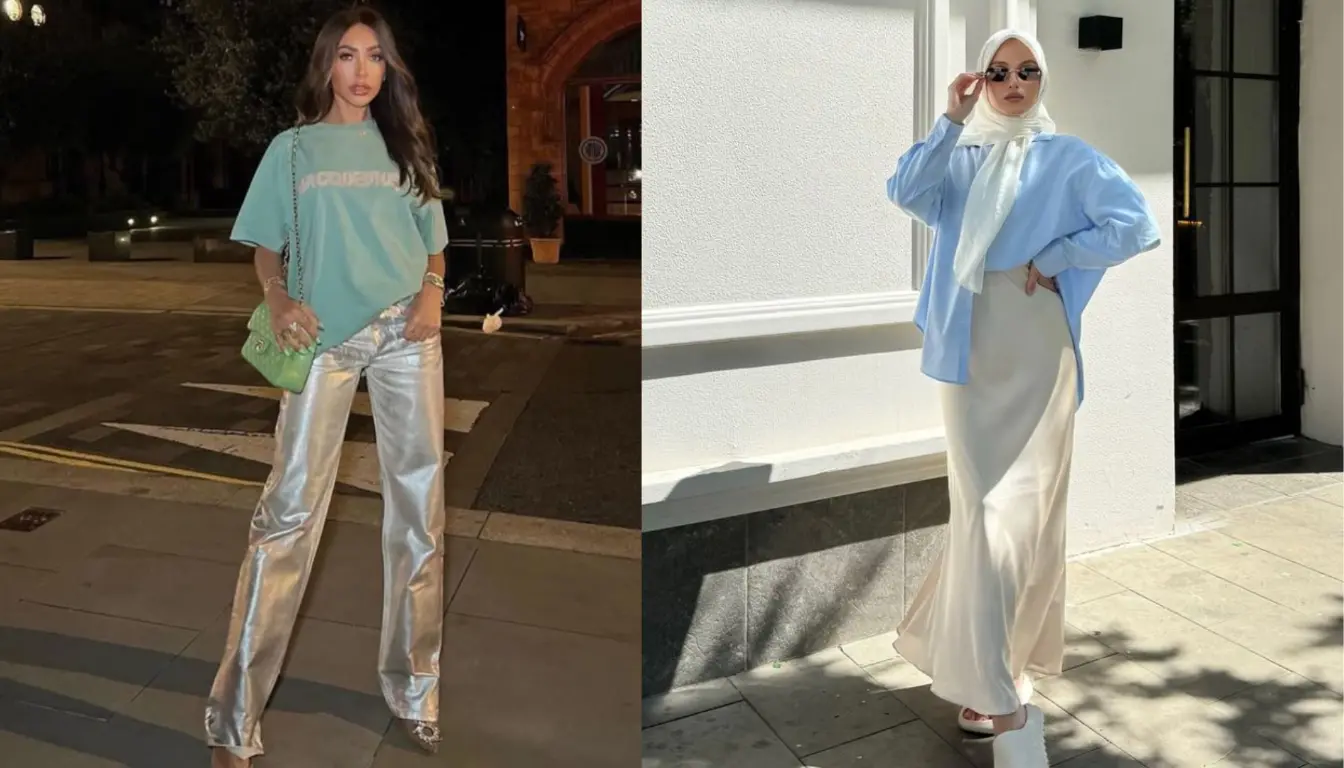 Perpaduan Warna Silver dan Biru Perpaduan Silver dan Biru
