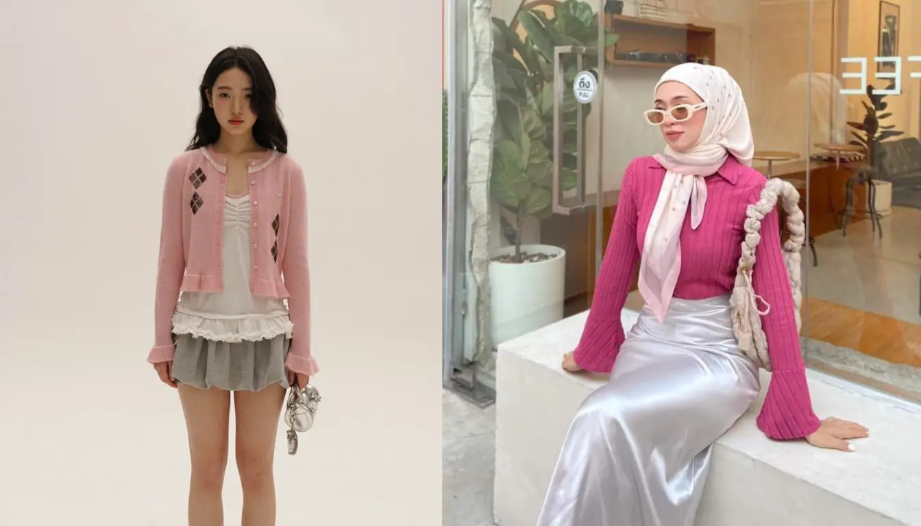 Perpaduan Warna Silver dan Pink Perpaduan Silver dan Pink