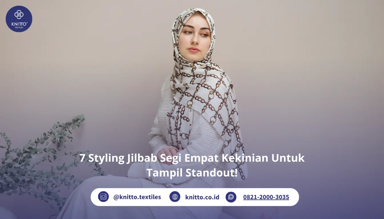 7 Inspirasi Styling Jilbab Segi Empat, Intip Yuk! 7 Inspirasi Styling Jilbab Segi Empat, Intip Yuk!