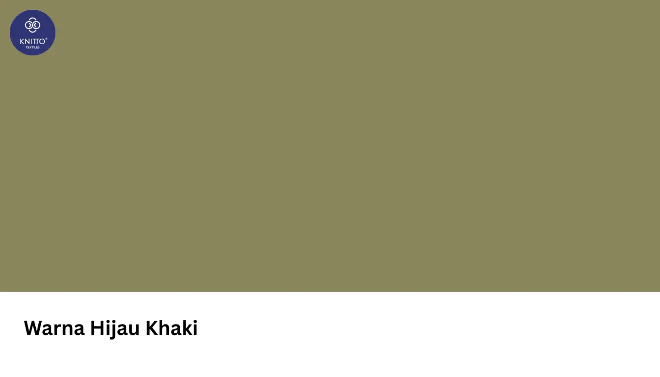 Warna Hijau Khaki Warna Hijau Khaki