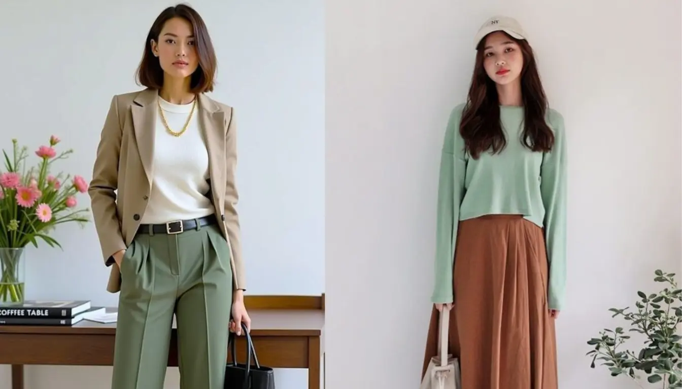 Warna Mint Cocok dengan Warna Apa Coba Warna Coklat Warna Mint Cocok dengan Warna Apa? Coba Warna Coklat