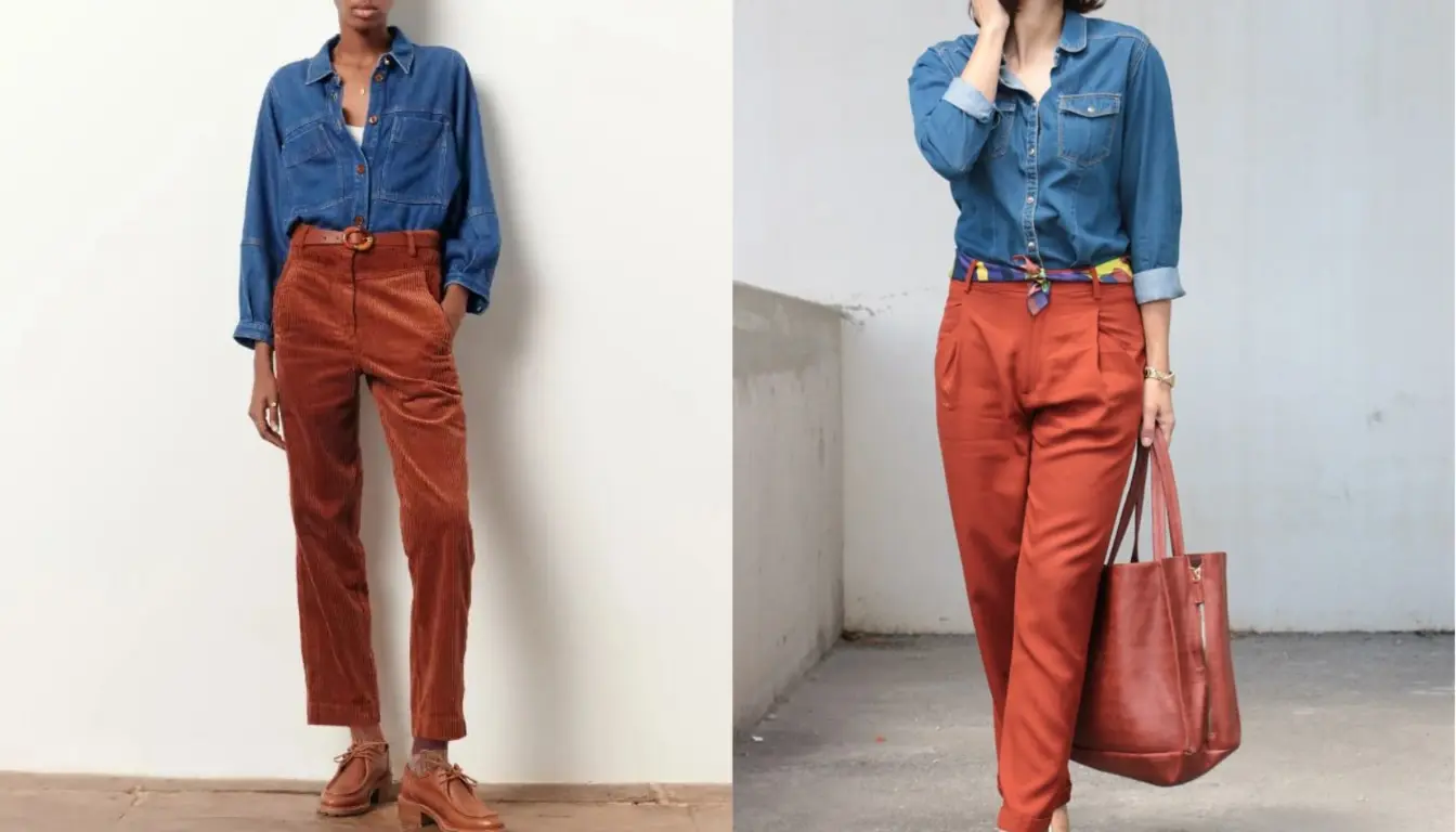 Warna Terakota Cocok dengan Warna Apa Coba Warna Denim Warna Terakota Cocok dengan Warna Apa? Coba Warna Denim