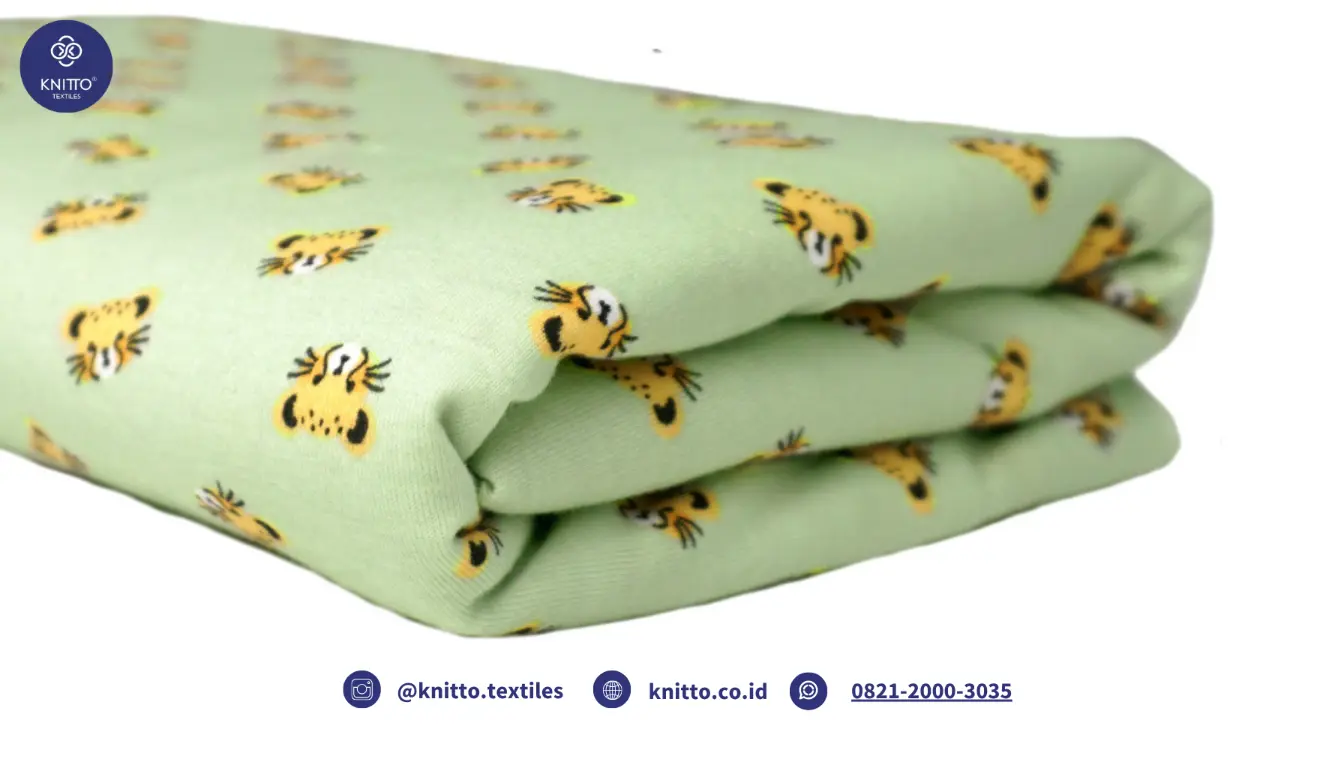 Combed28s Cheetah Matcha Combed28s Cheetah Matcha