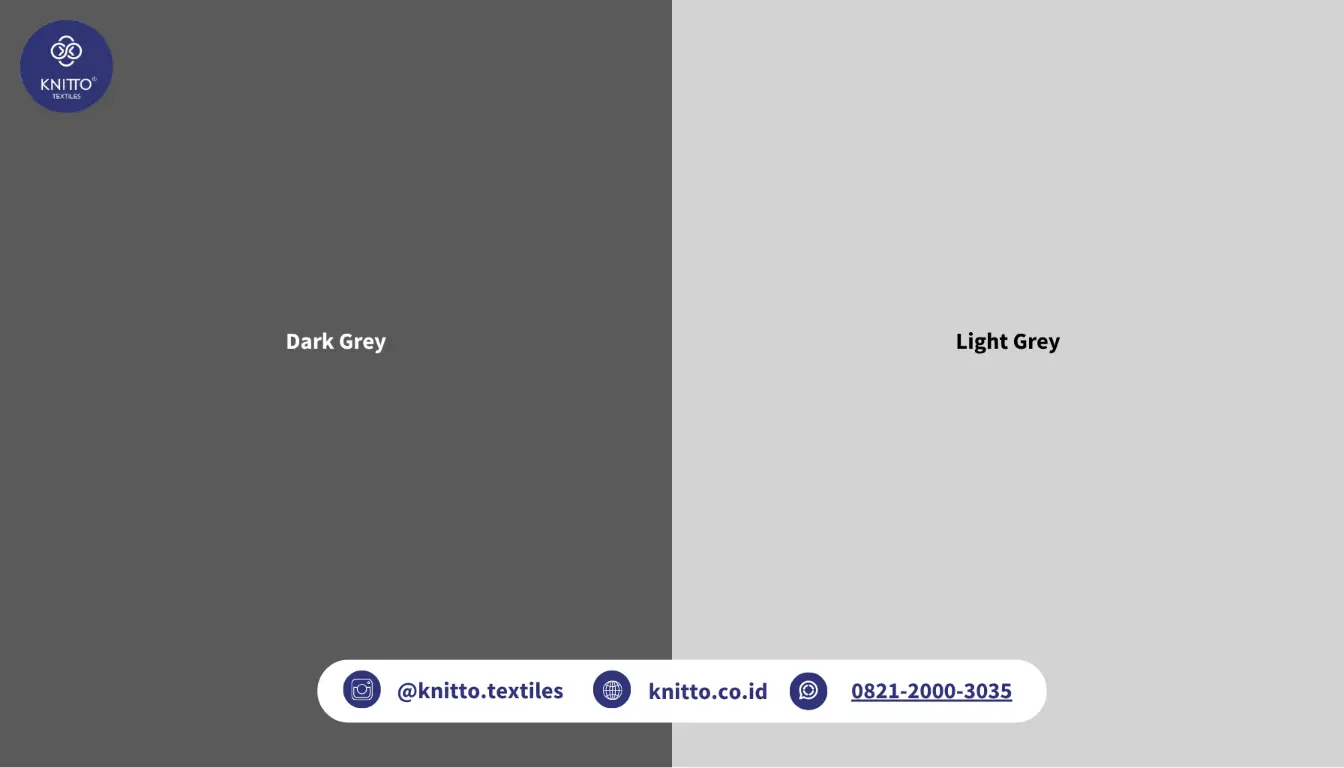 Perbedaan Dark Grey dan Light Grey