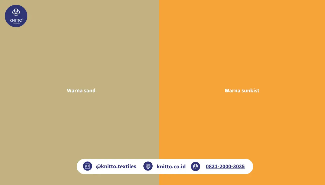 Perbedaan Warna Sunkis dan Sand