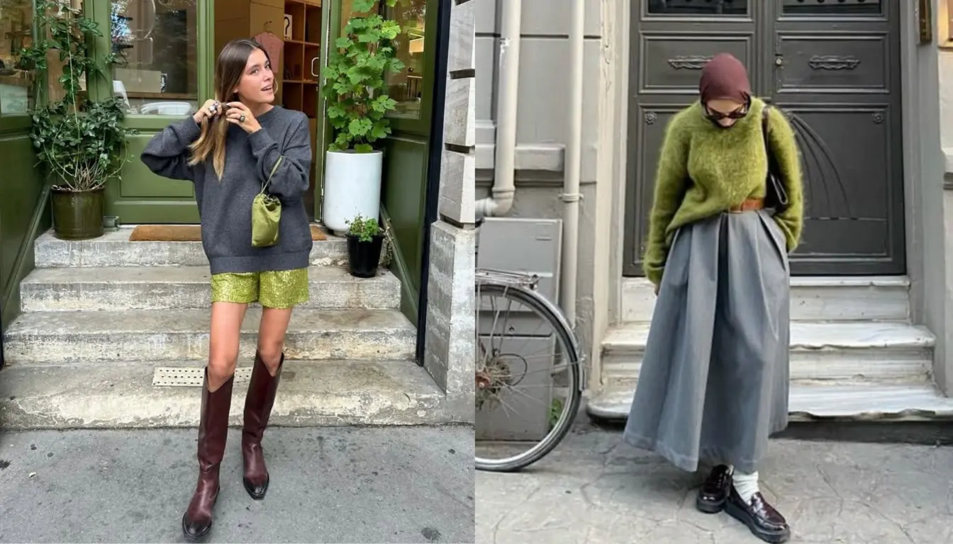 Perpaduan Matcha dan Abu Abu Perpaduan Matcha dan Abu Abu