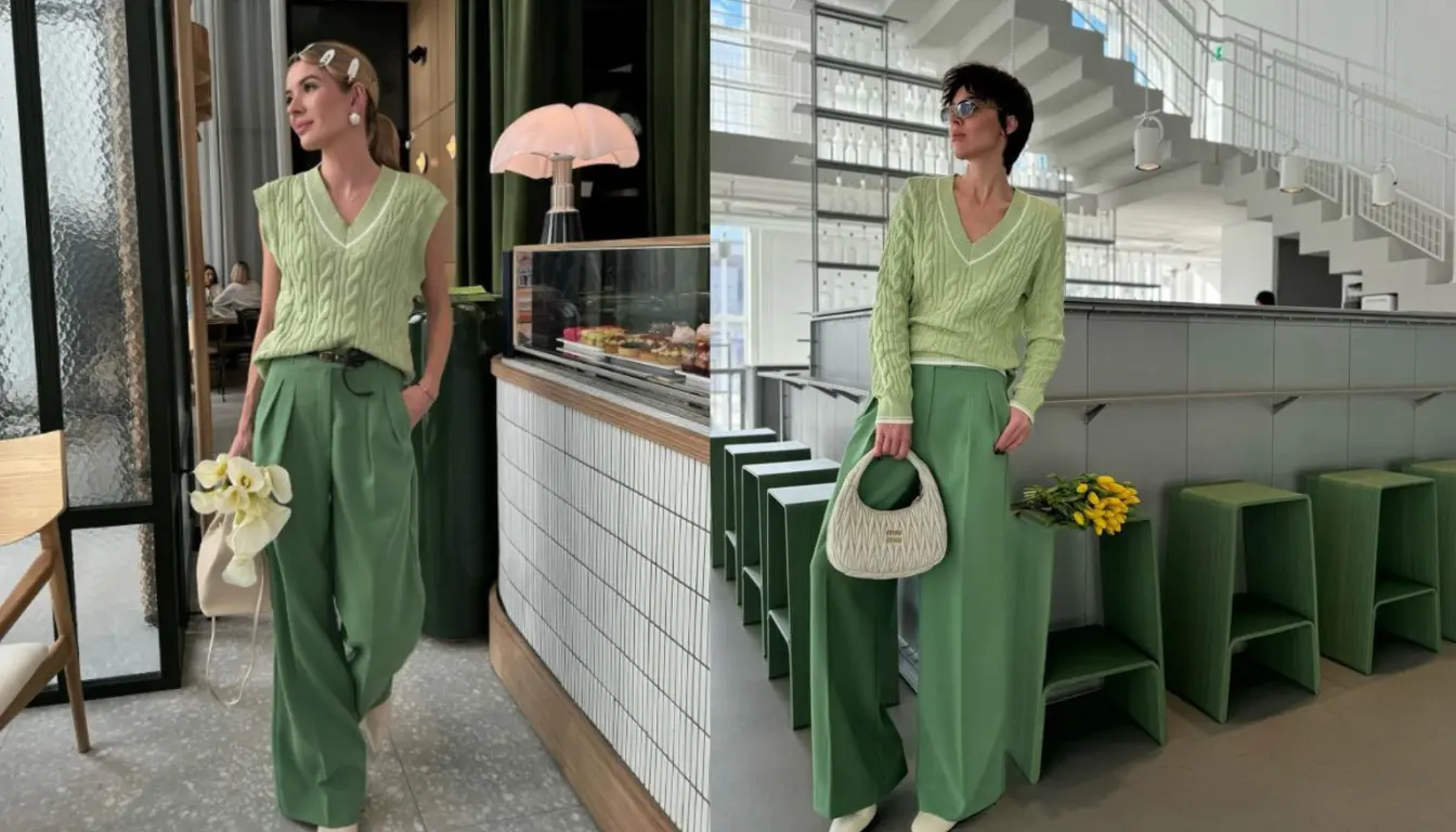 Perpaduan Matcha dan Hijau Perpaduan Matcha dan Hijau