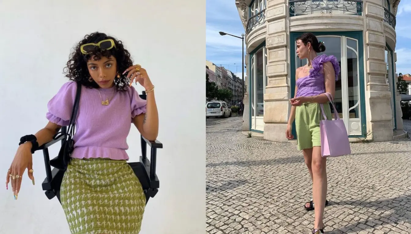 Perpaduan Matcha dan Lilac Perpaduan Matcha dan Lilac