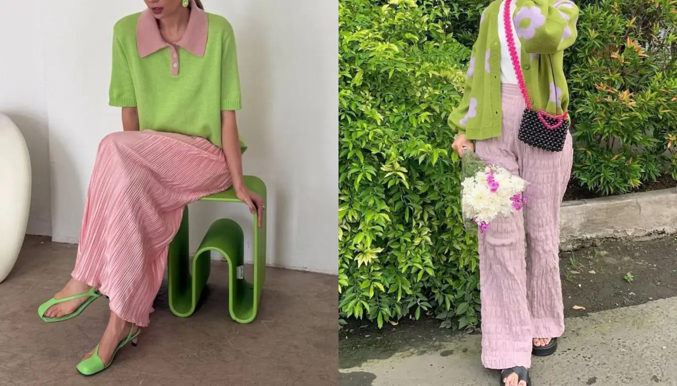 Perpaduan Matcha dan Pink Perpaduan Matcha dan Pink