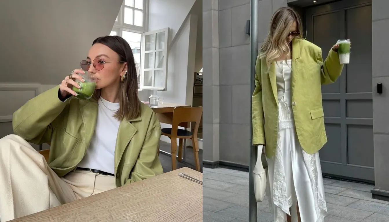 Perpaduan Matcha dan Putih Perpaduan Matcha dan Putih