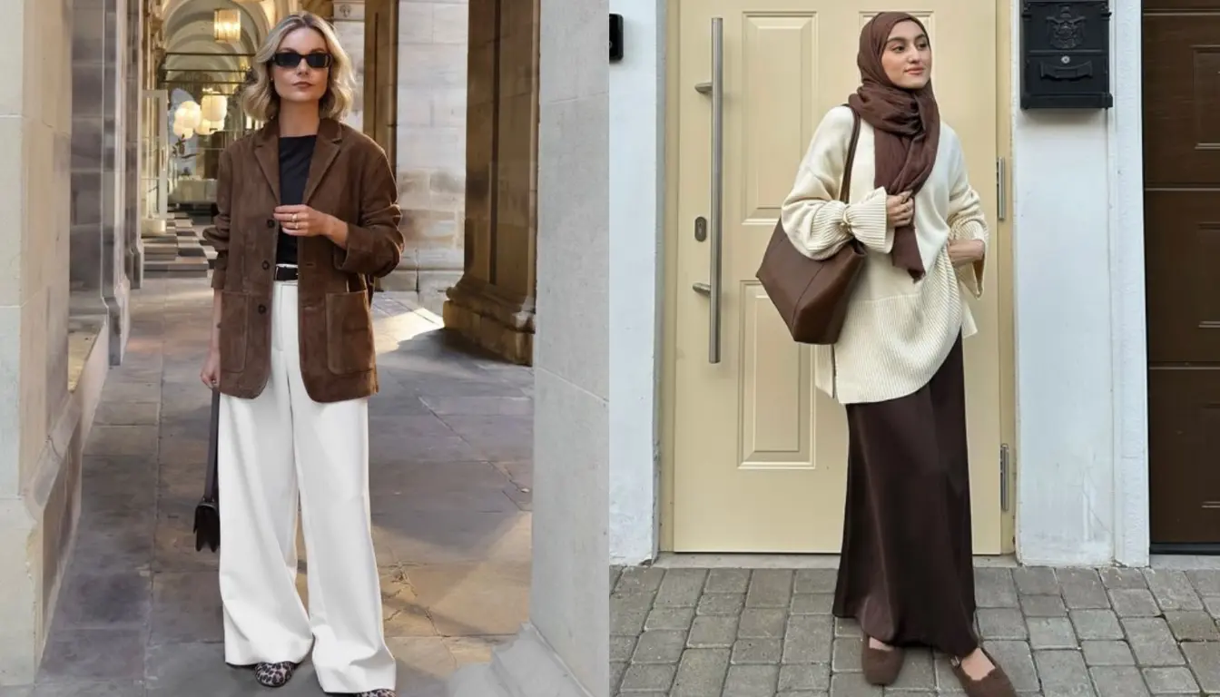 Perpaduan Warna Cappucino dan Ivory (sumber: pinterest)
