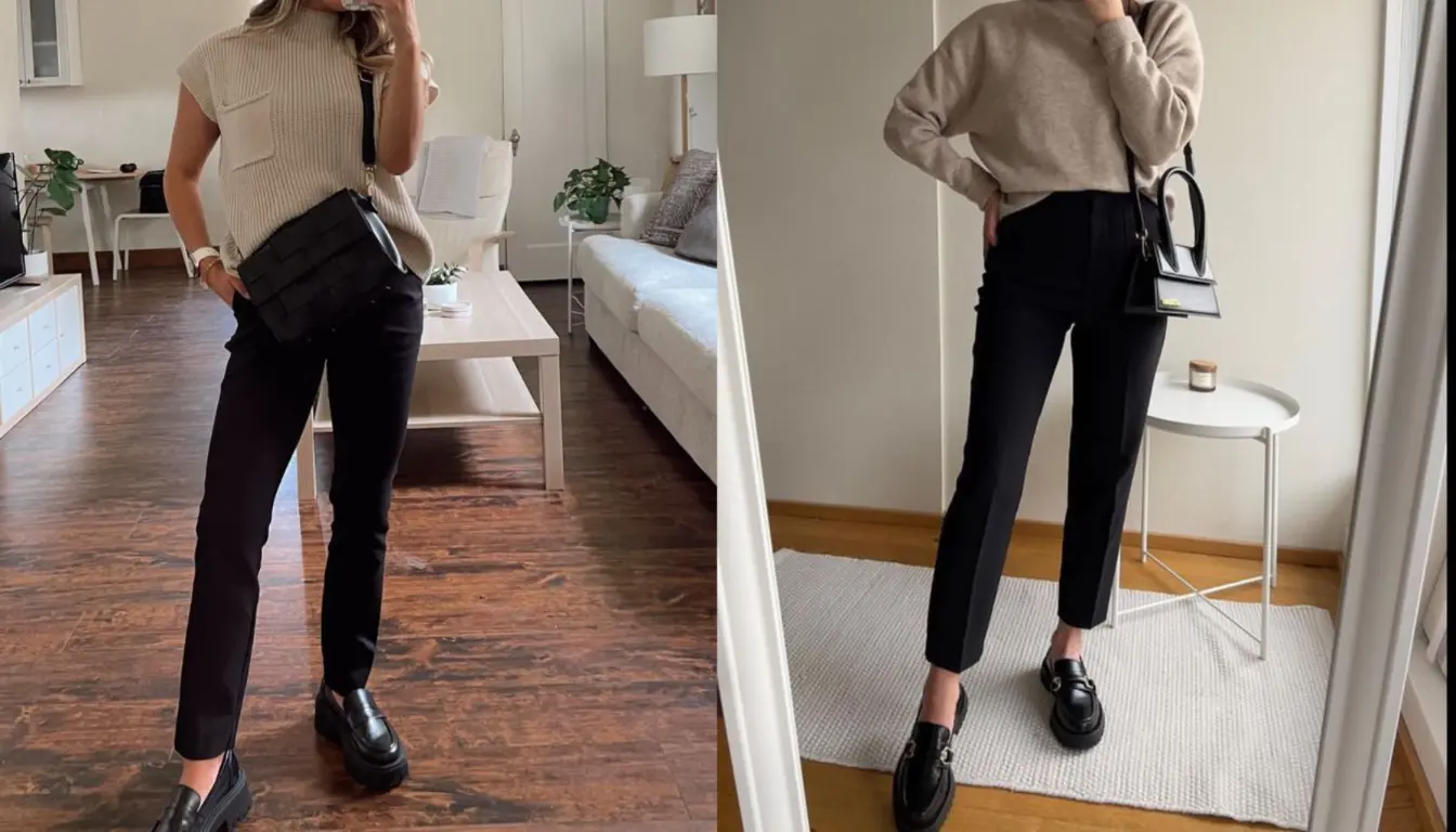 Perpaduan Warna Stone dan Hitam Perpaduan Stone dan Hitam