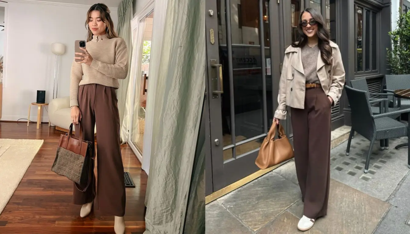 Perpaduan Warna Walnut dan Cokelat Perpaduan Walnut dan Cokelat