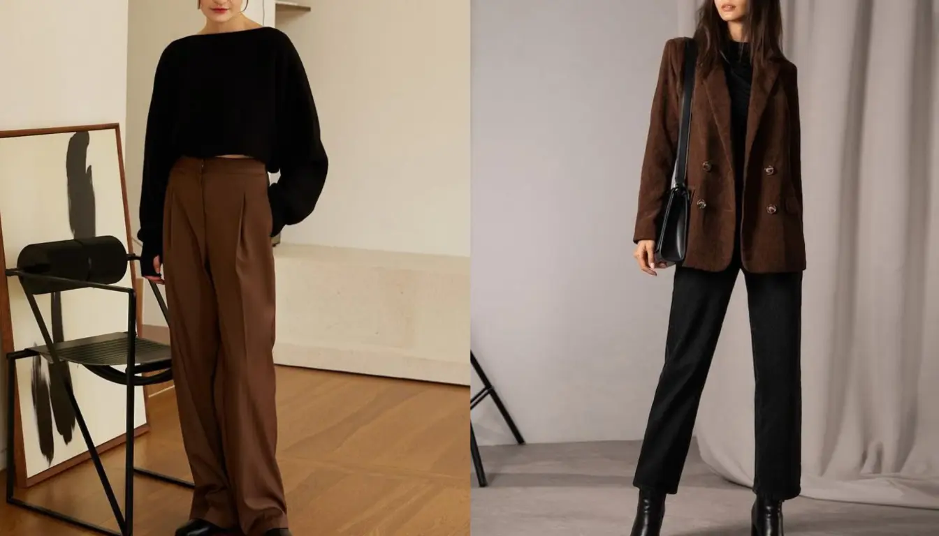 Perpaduan Warna Walnut dan Hitam Perpaduan Warna Walnut dan Hitam