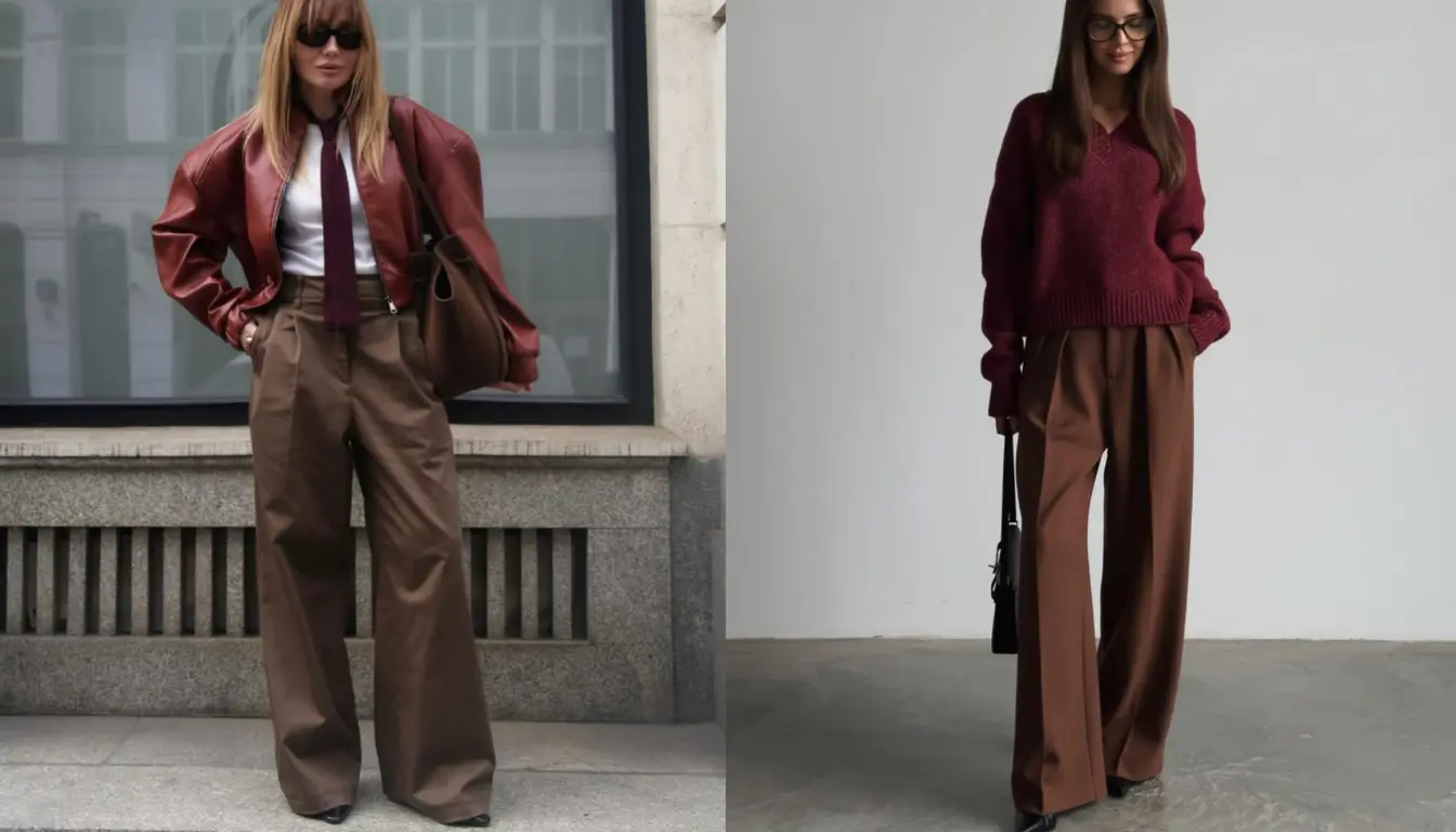 Perpaduan Warna Walnut dan Maroon Perpaduan Warna Walnut dan Maroon