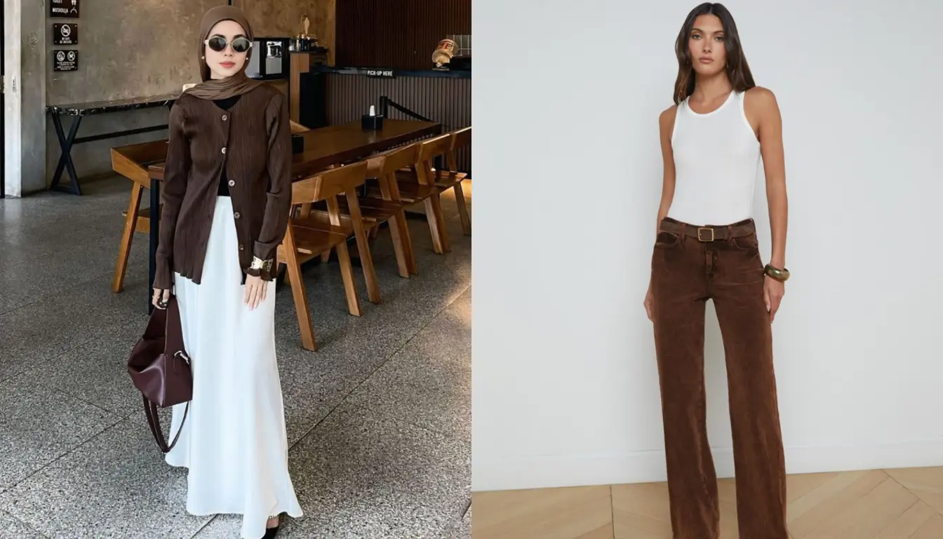 Perpaduan Warna Walnut dan Putih Perpaduan Warna Walnut dan Putih