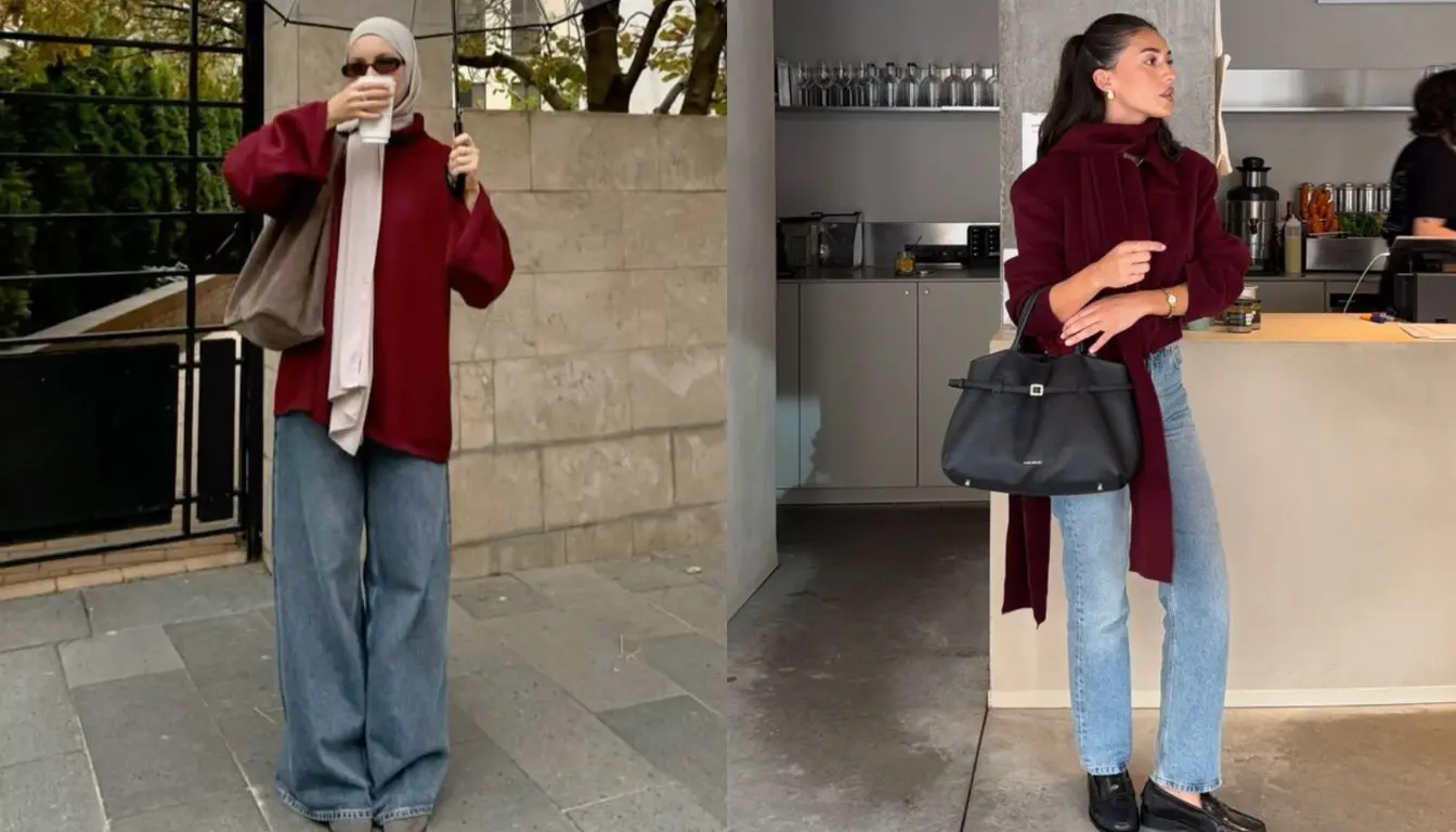 Perpaduan Wine dan Denim Perpaduan Wine dan Denim
