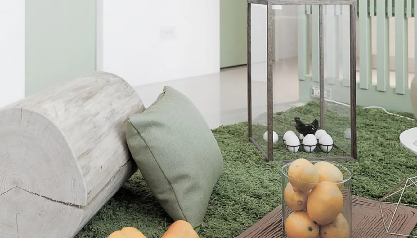 Ruang Keluarga Nuansa Warna Matcha Ruang Keluarga Nuansa Warna Matcha