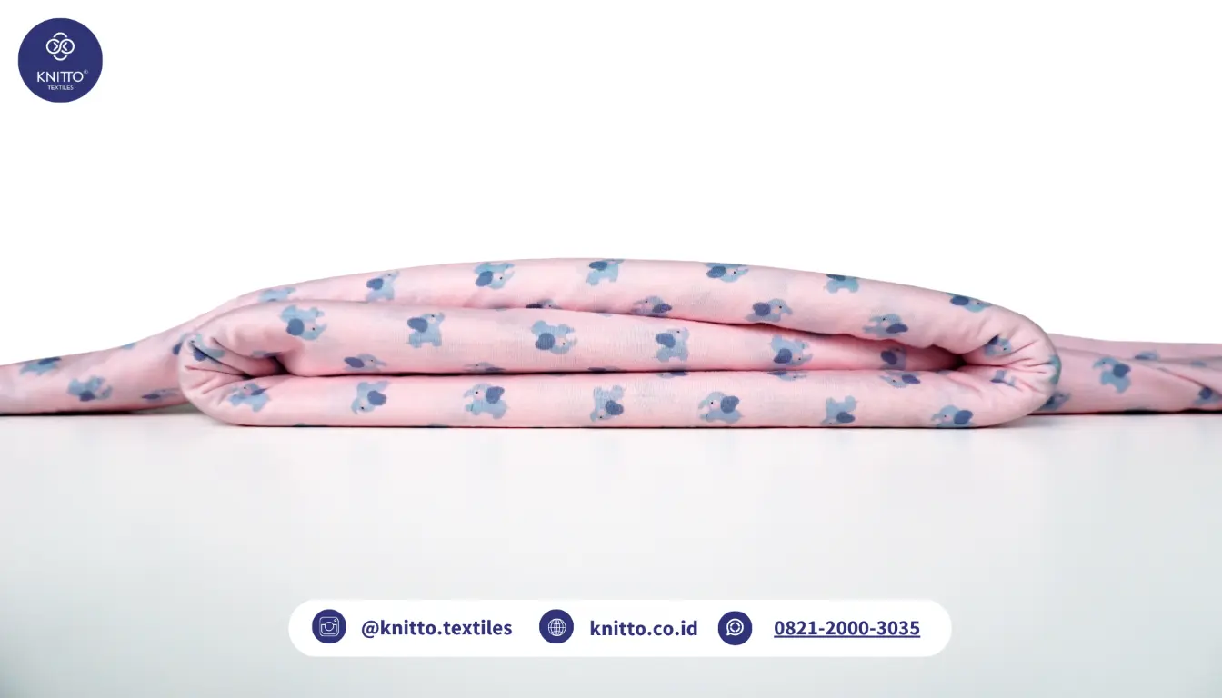 Soft Pink Cotton Combed 30s Soft Pink Cotton Combed 30s