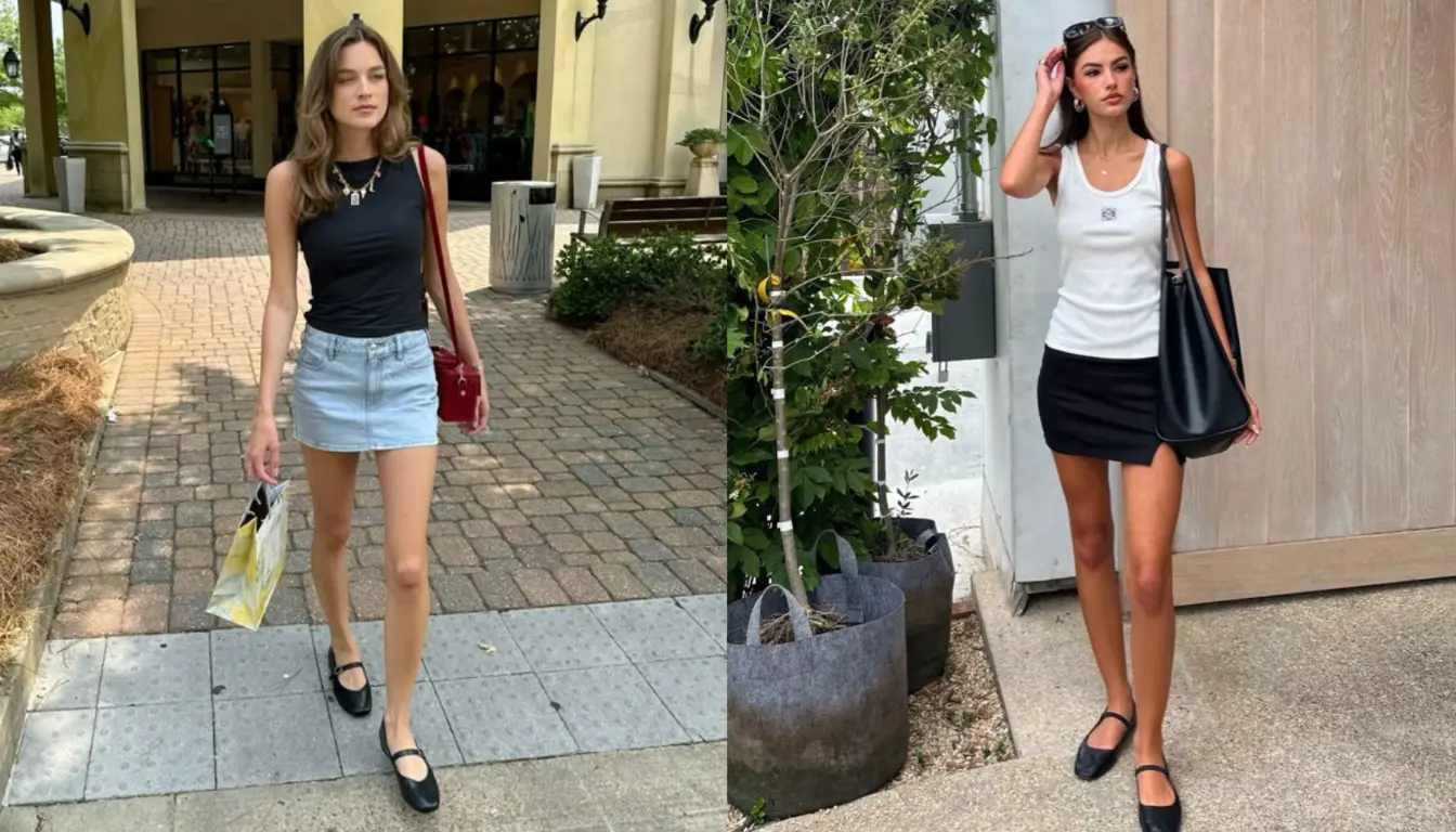 Styling dengan Mini Skirt Styling dengan Mini Skirt