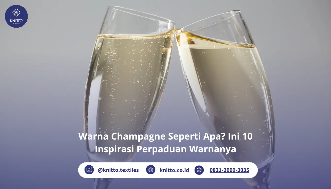 Warna Champagne, Intip Perpaduan dengan Warna Terbaik