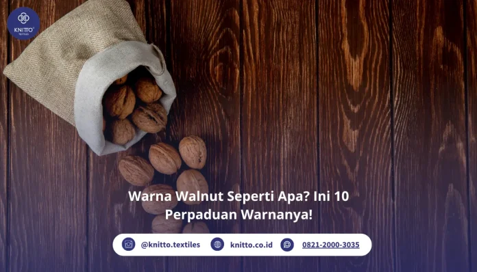 Warna Walnut Seperti Apa? Ini 10 Perpaduan Warnanya!