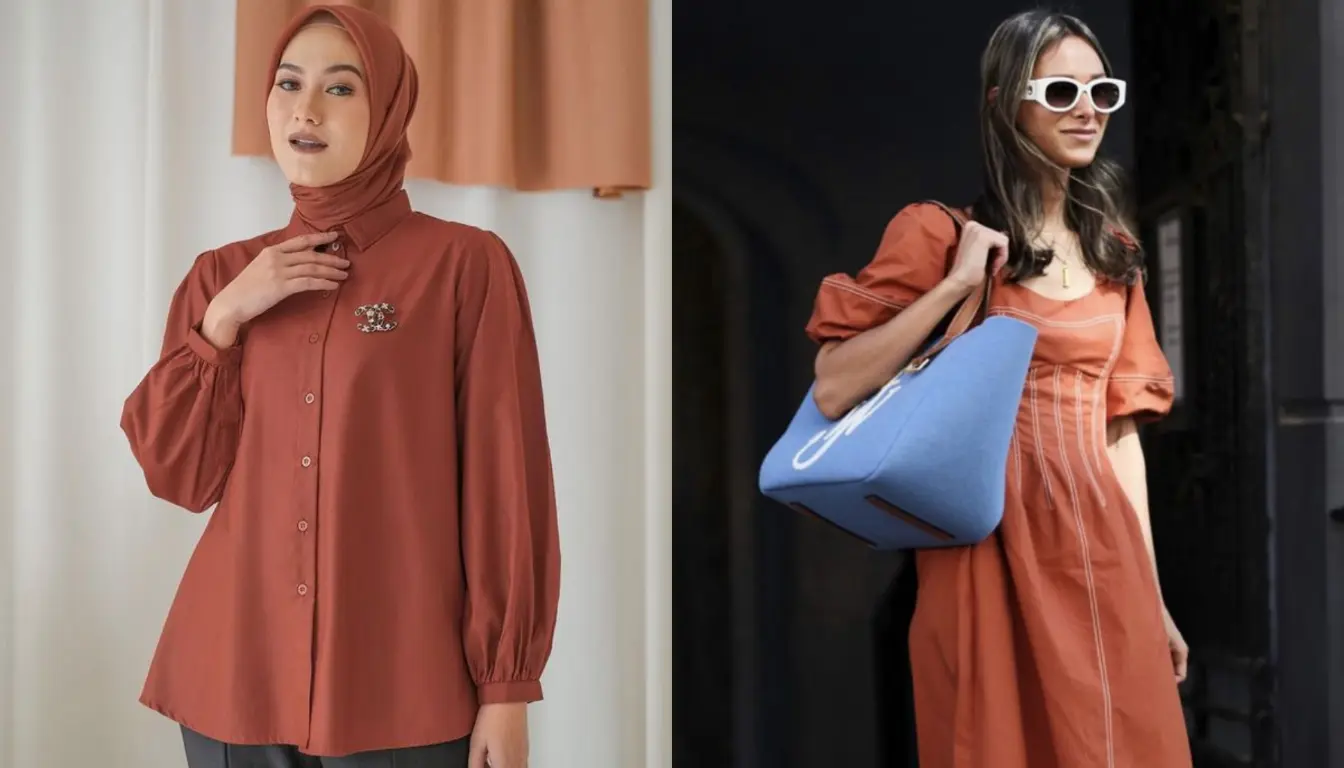 Warna yang Cocok untuk Kulit Sawo Matang agar Terlihat Cerah, Warna Terakota Warna yang Cocok untuk Kulit Sawo Matang agar Terlihat Cerah, Warna Terakota