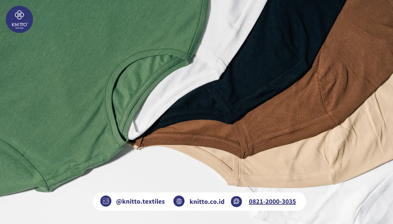 Bahan Combed 24s Cocok Digunakan Untuk Apa Saja? Bisa Digunakan Ini