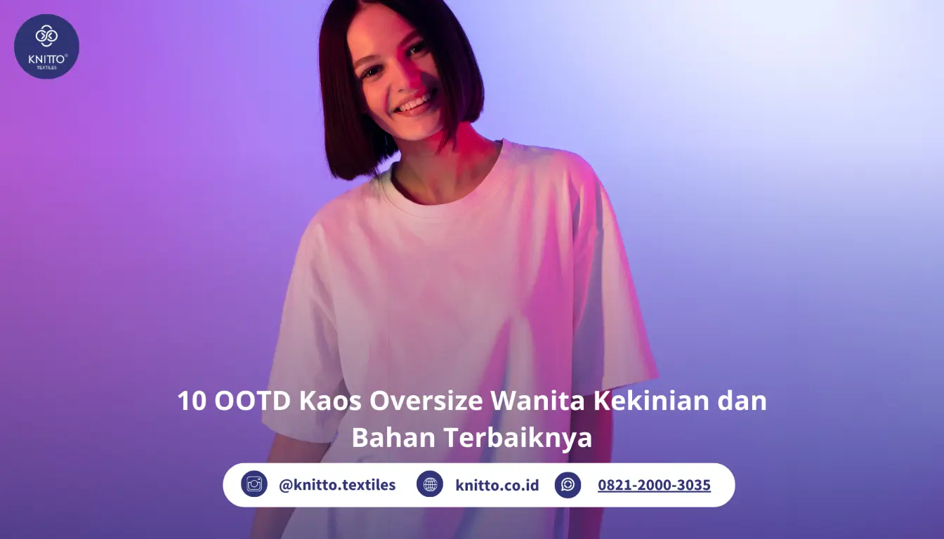 Kaos Oversize Wanita, Item Fashion Andalan