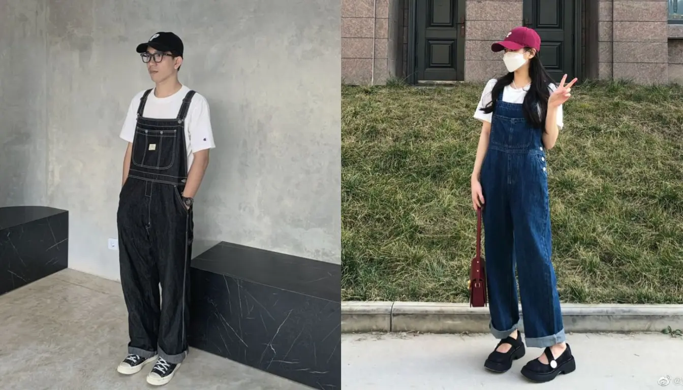 Kaos Putih dan Overall