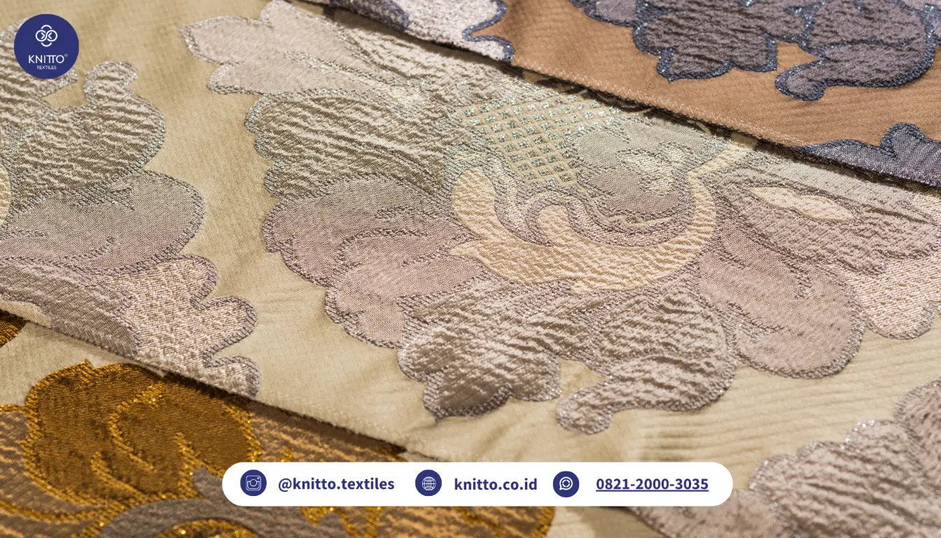 Kenali Karakteristik dan Keunggulan Kain Jacquard Kenali Karakteristik dan Keunggulan Kain Jacquard