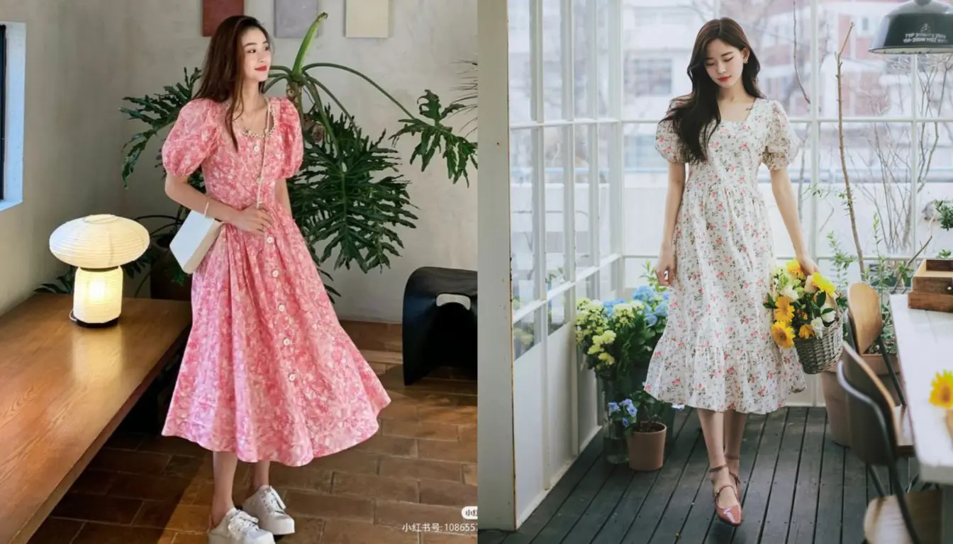 Midi Dress Floral