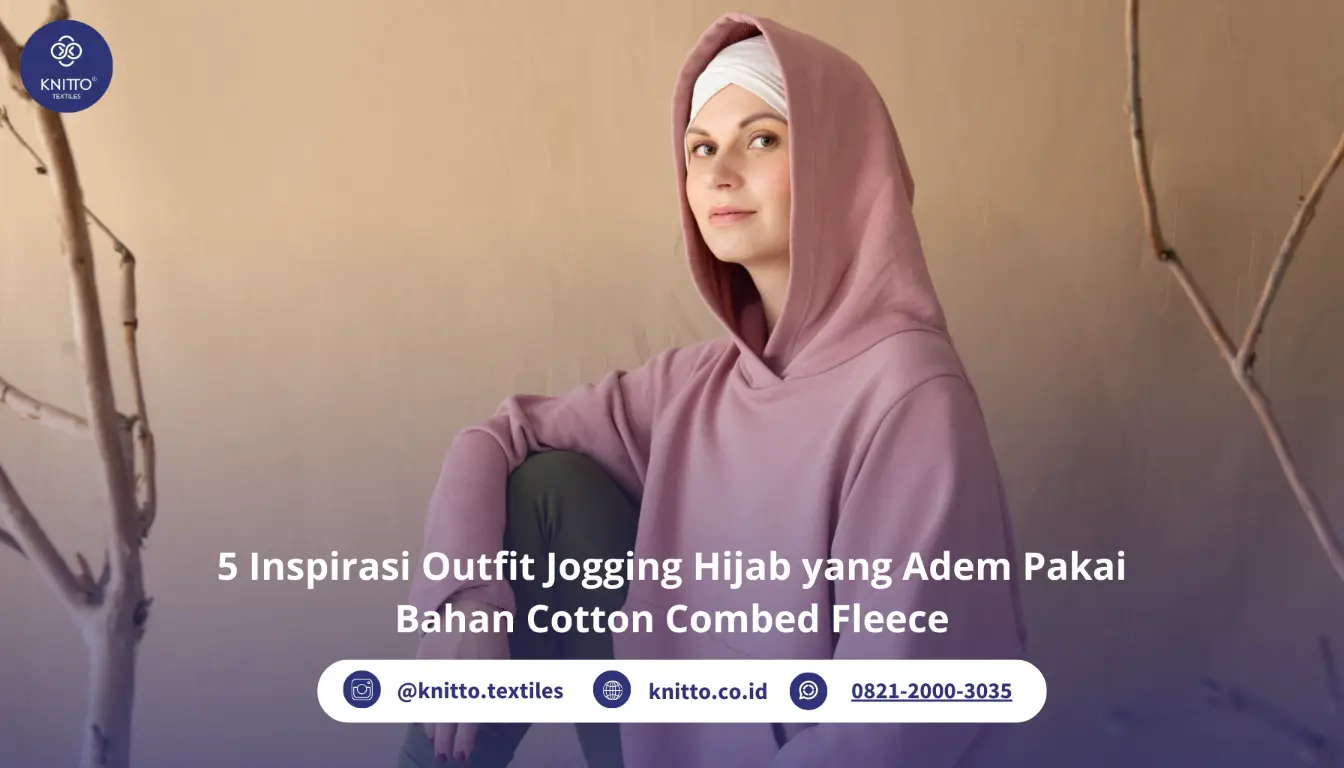 Outfit Jogging Hijab Pakai Bahan Cotton Combed Fleece Outfit Jogging Hijab Pakai Bahan Cotton Combed Fleece