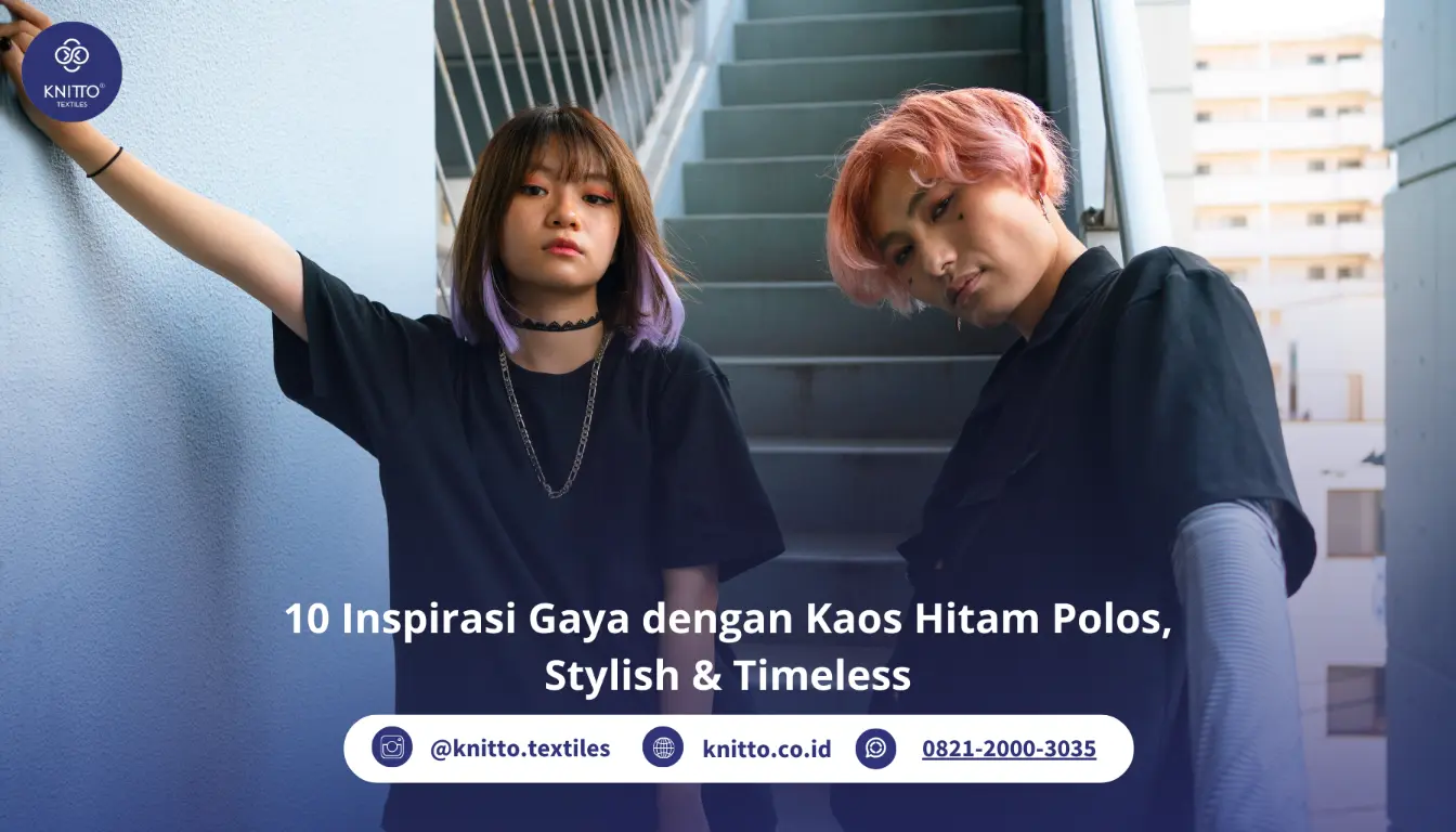 Outfit dengan Kaos Hitam Polos