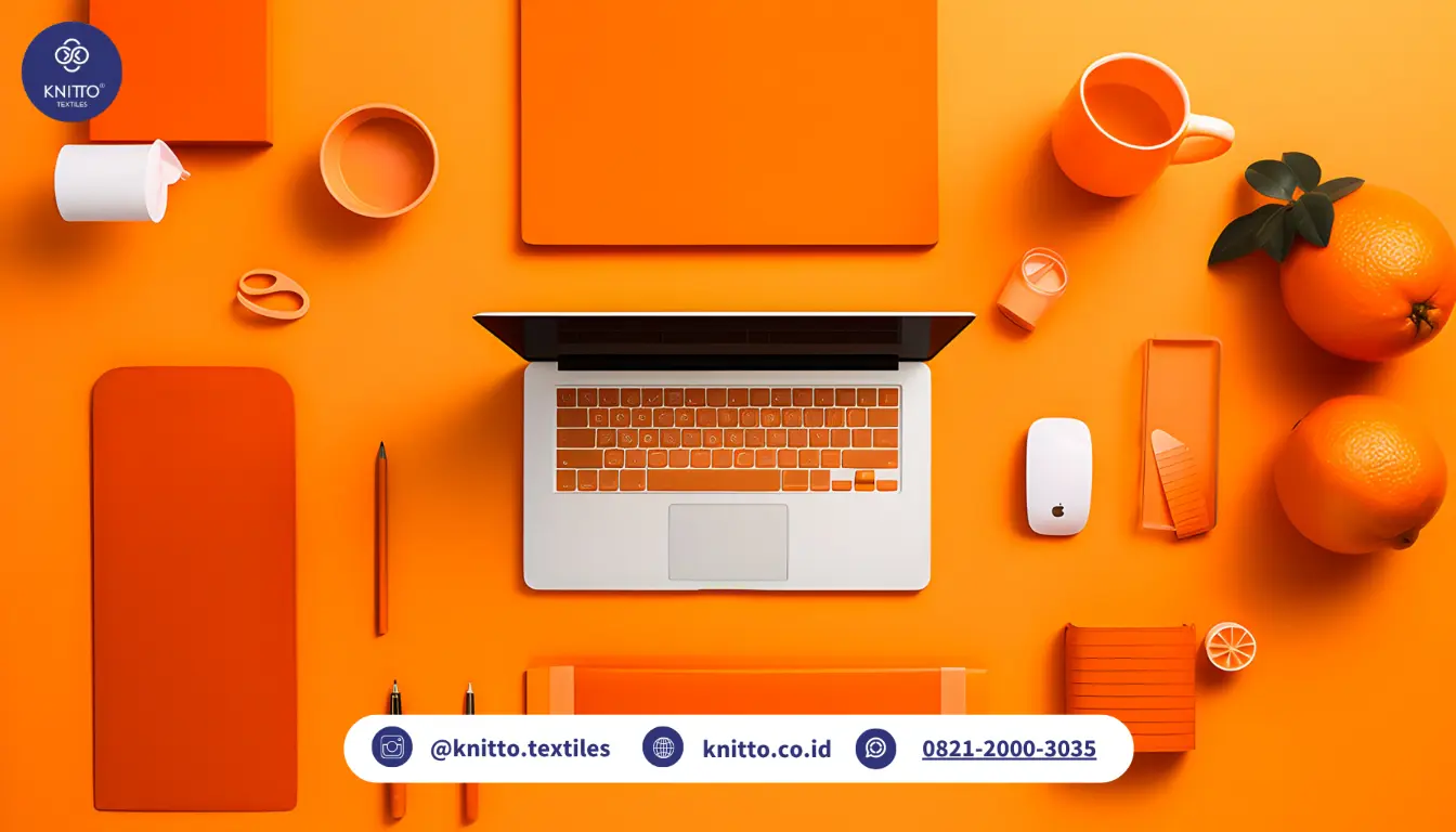 Penggunaan Jingga pada Branding