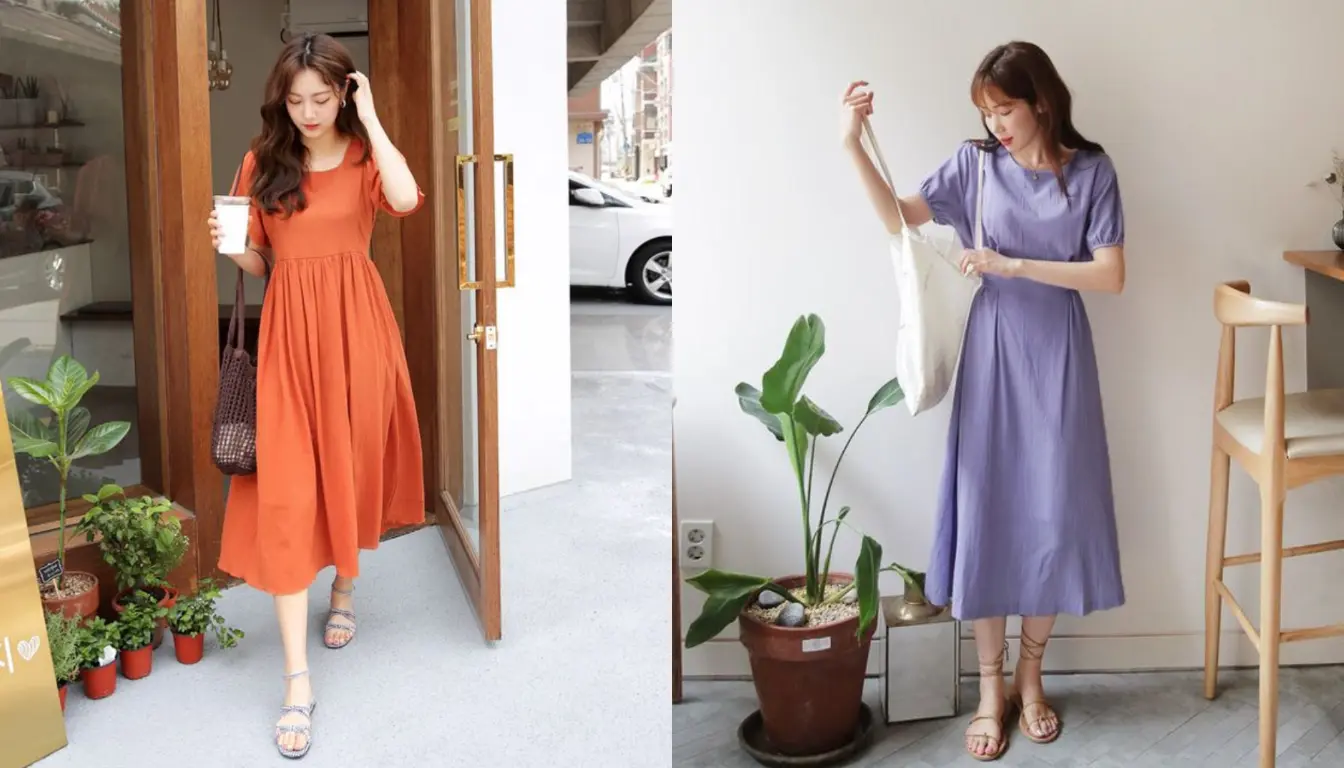 Pleated Dress