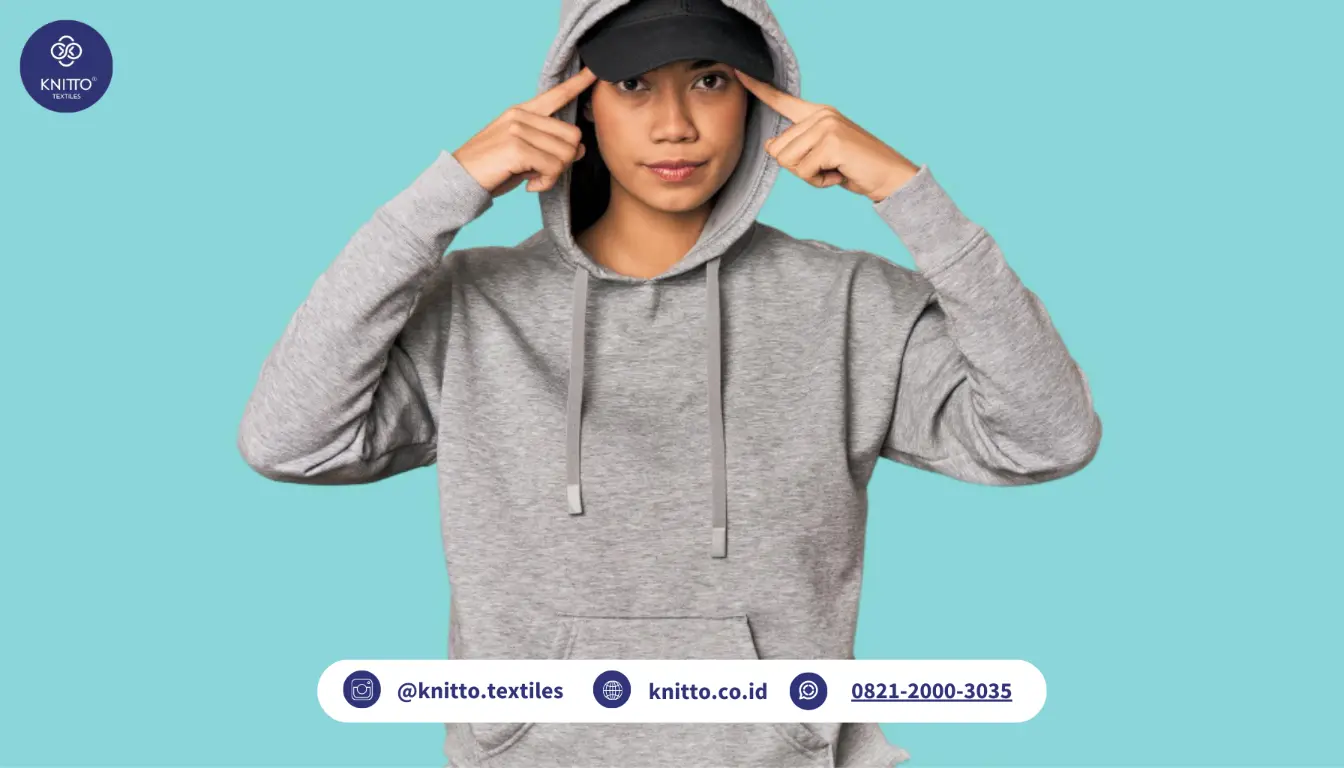 Bahan Misty Seperti Apa? Ilustrasi Hoodie Pakai Bahan Misty