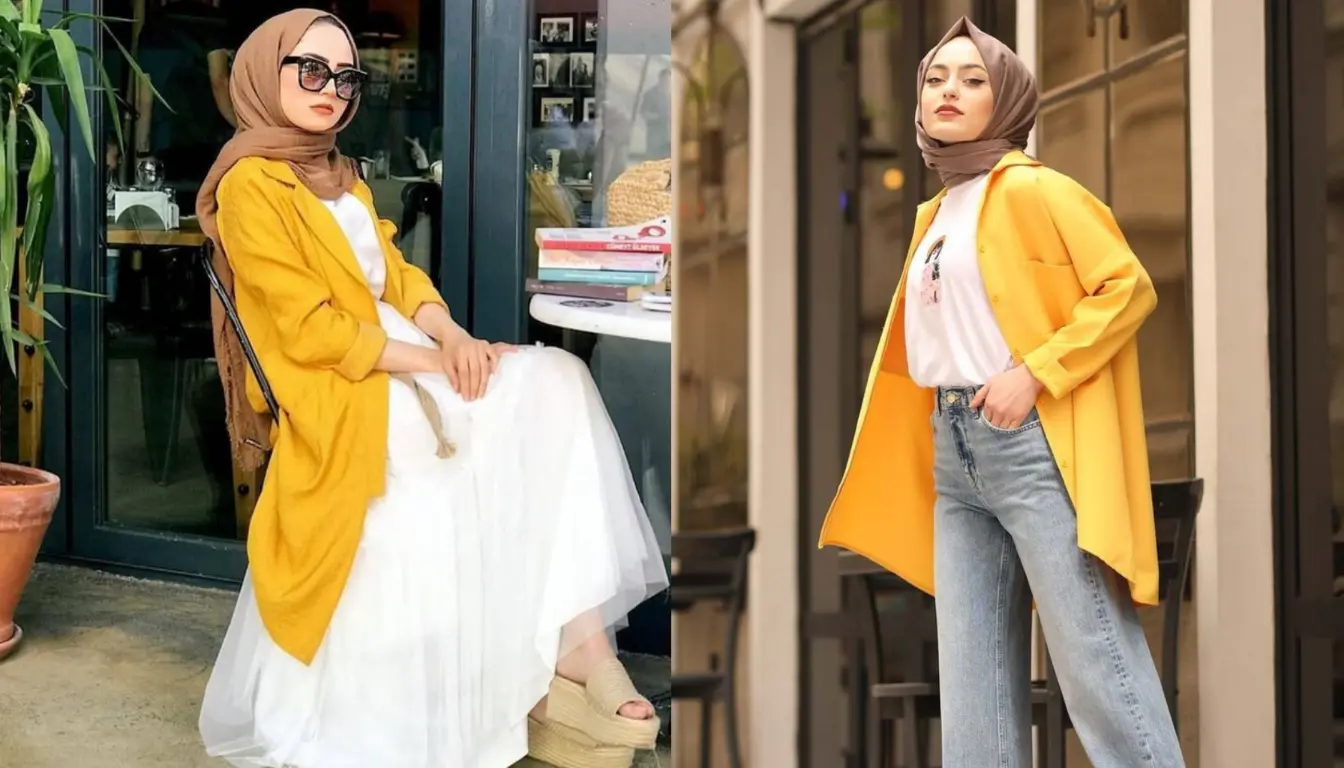 Baju Mustard Cocok dengan Jilbab Warna Apa? Coba Jilbab Cokelat