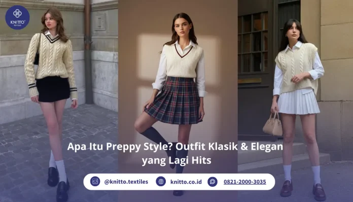 Intip Outfit Stylish Untuk Preppy Style
