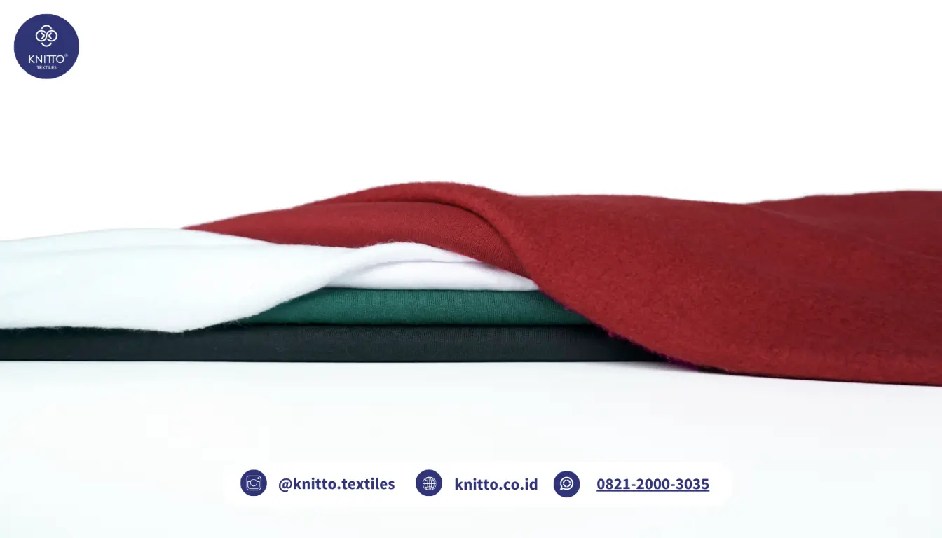 Katun CVC Seperti Apa? Ini Katun CVC di Toko Bahan Kaos Knitto