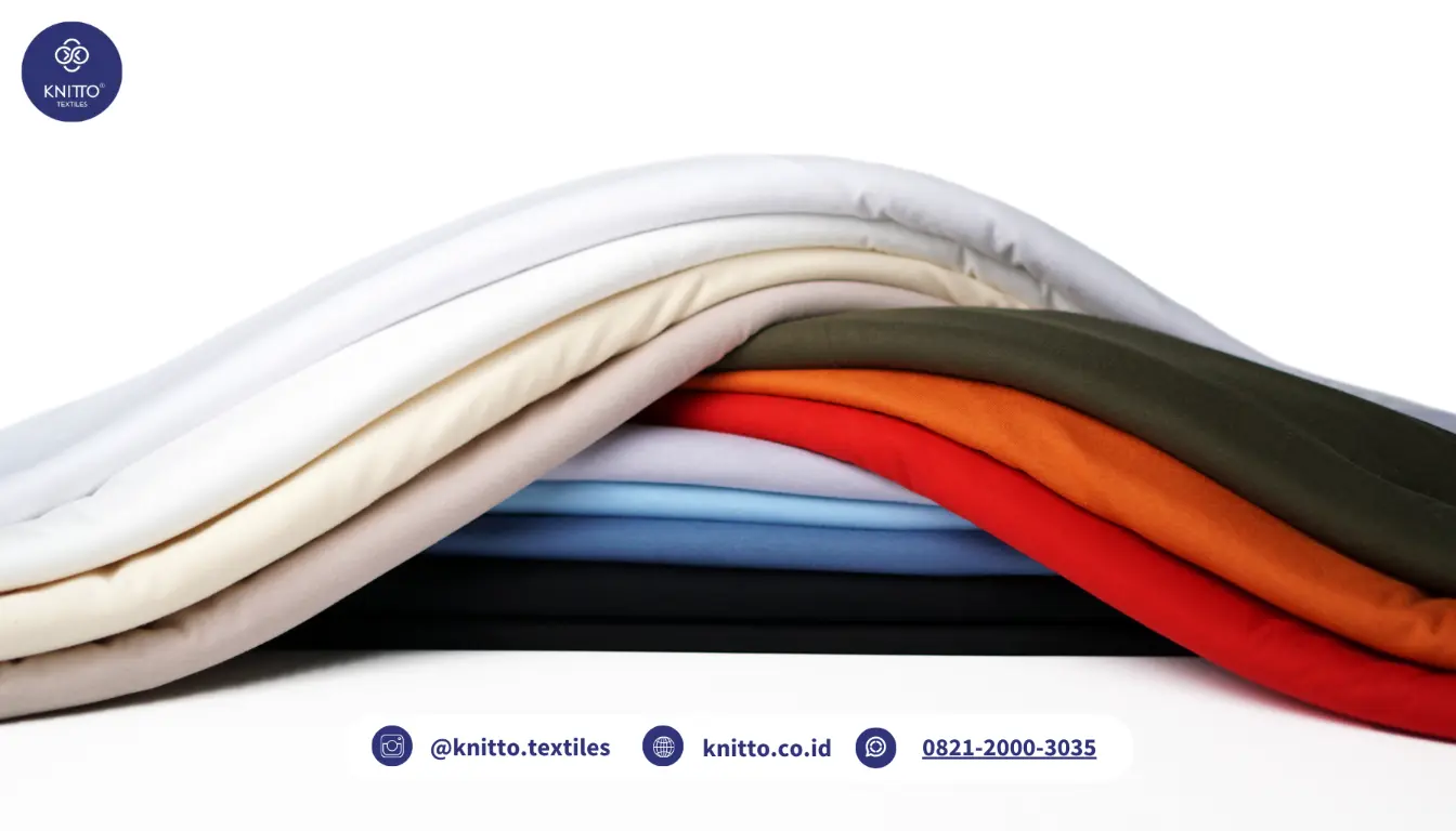 Kaos Bahan Katun Apakah Bagus? Keunggulan Bahan Katun Knitto: Bahan Cotton Combed