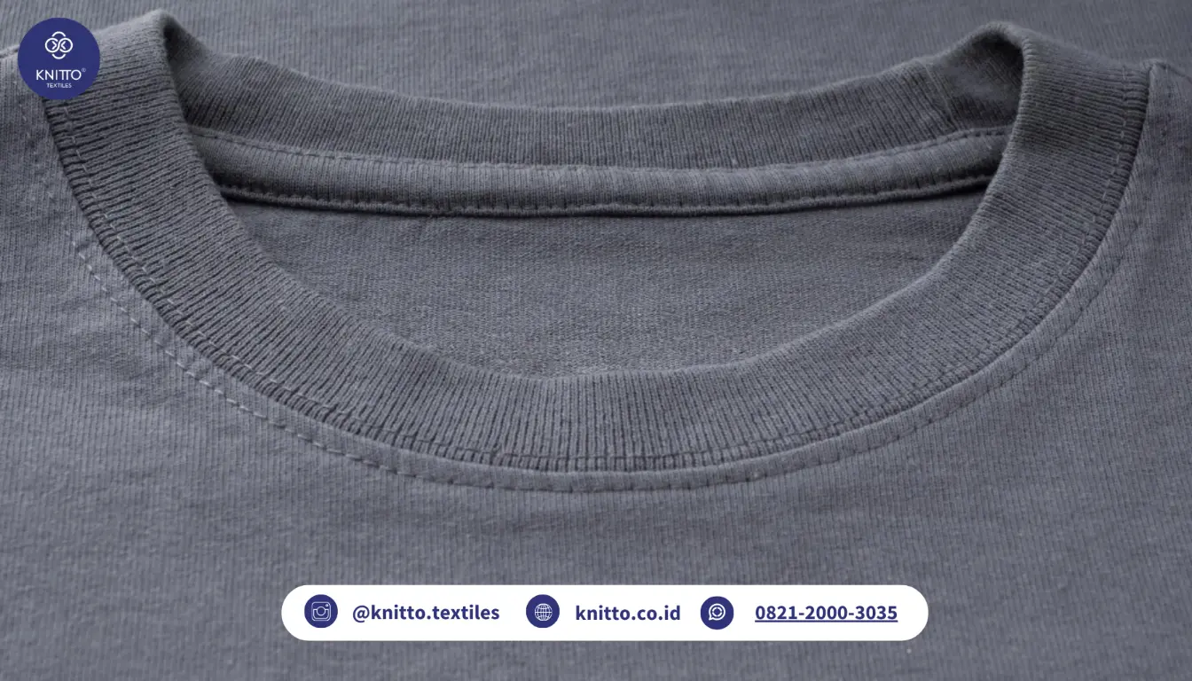 Perhitungan Bahan Rib untuk Kaos