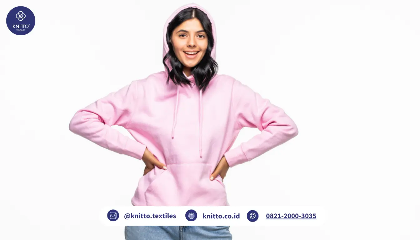 Produk Hoodie Bahan Baby Terry