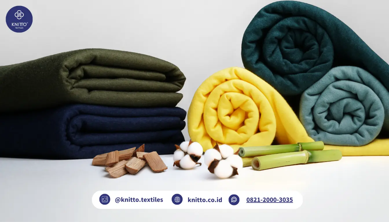 Apa Kain yang Cocok Dibuat Hijab? Cotton Bamboo Knitto Solusinya