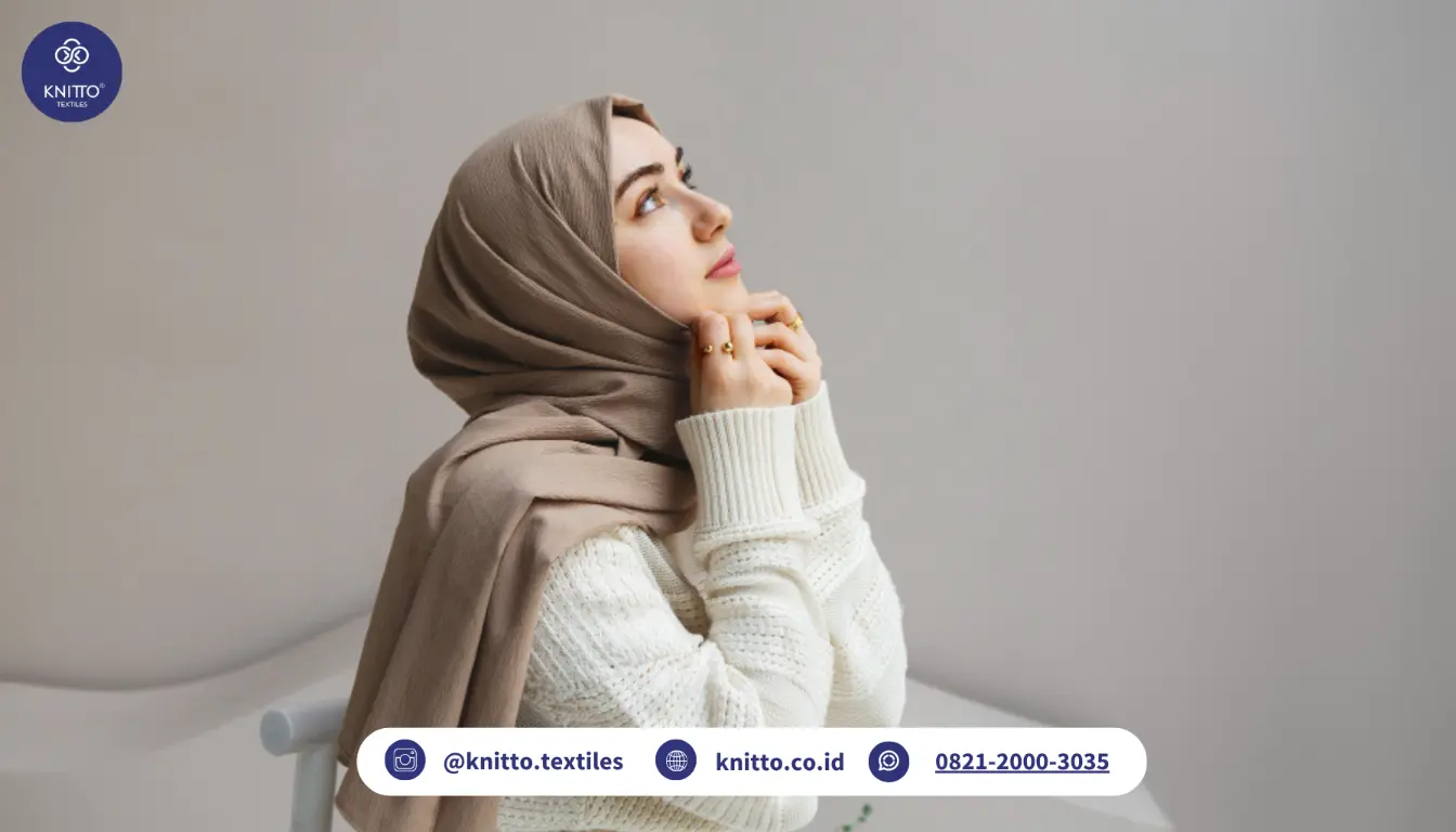 Apa Kain yang Cocok Dibuat Hijab? Pehatikan Faktor Ini!