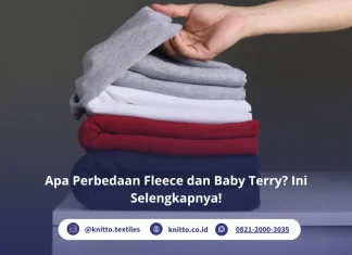 Perbedaan Kain Fleece dan Baby Terry untuk Hoodie dan Sweater Apa Perbedaan Fleece dan Baby Terry? Ini Selengkapnya!