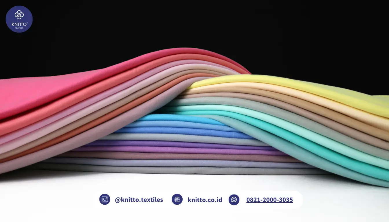 Cotton Combed Knitto Pilihan Terbaik untuk Jenis Sablon